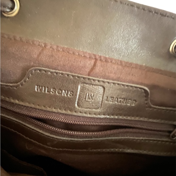 WILSON’S Genuine Leather Backpack Bag - Picture 3 of 9